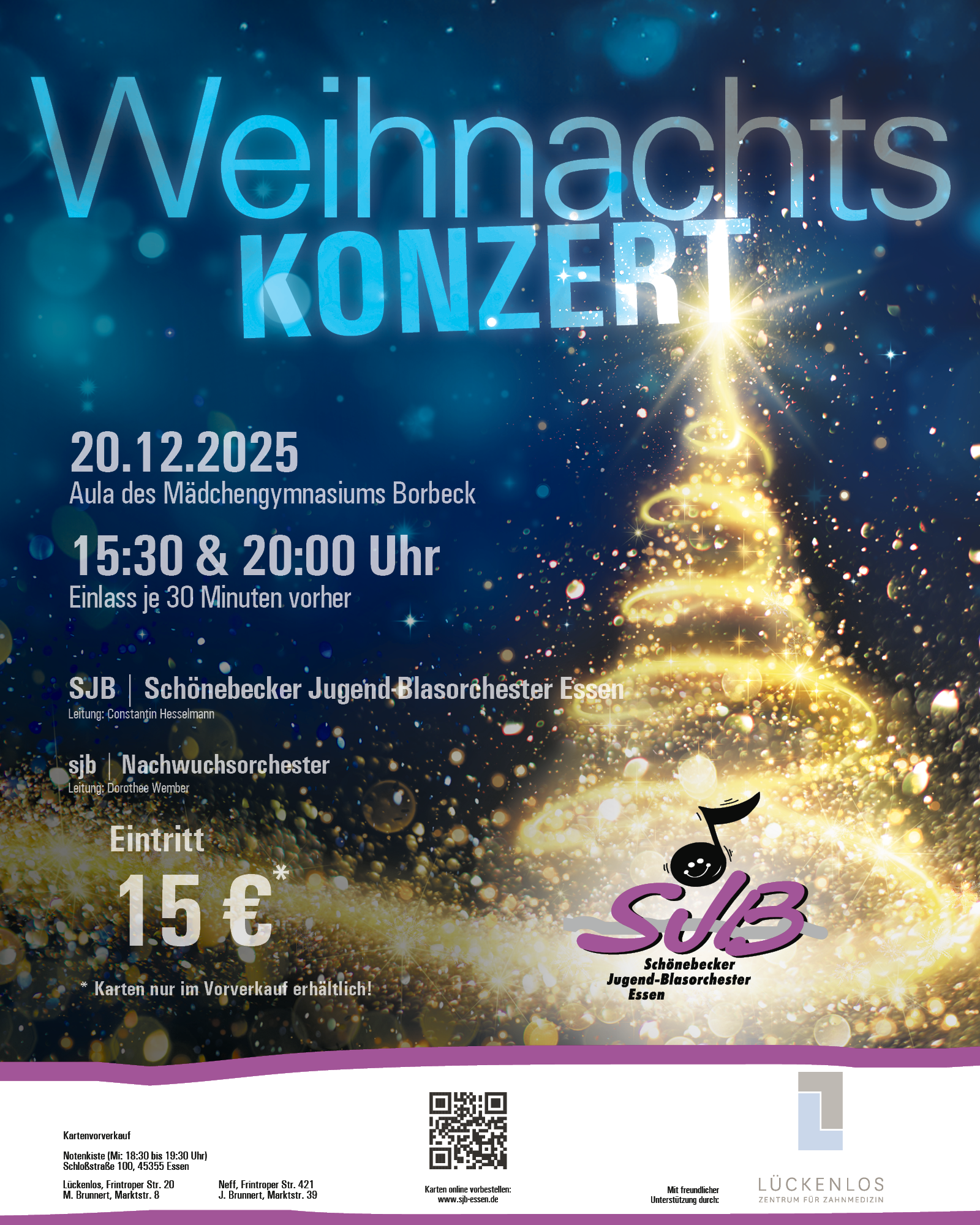 Du betrachtest gerade Kartenvorverkauf für unsere Weihnachtskonzerte startet am 24. November